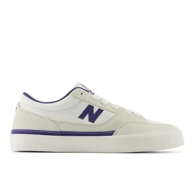 New Balance Men's NB Numeric Franky Villani 417 Low in White/Blue Suede/Mesh