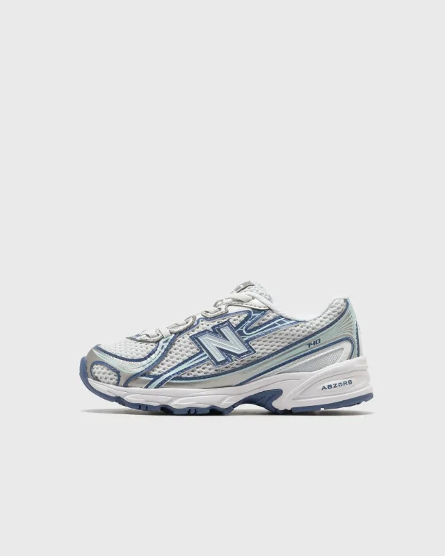 New Balance Kids' 740 BUNGEE LACE in Blue Synthetic