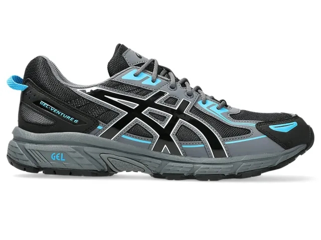 Asics Gel-Venture 6 Trainer - Black - Size 9 - Black