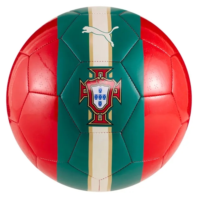 Puma Portugal Football Fan Ball - ['Red']