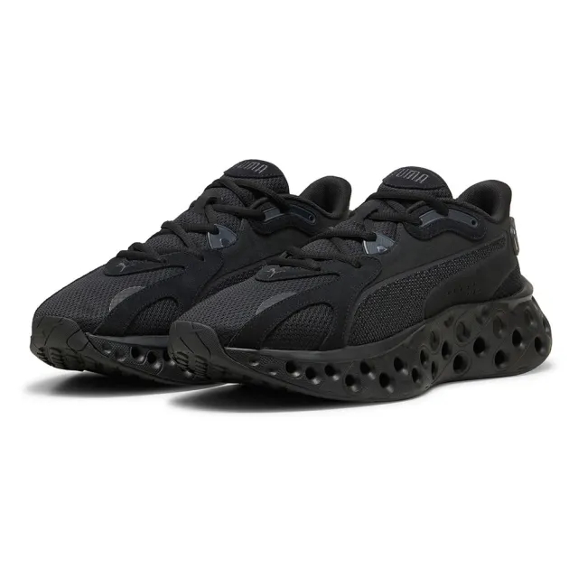 PUMA Softride Frequence Running Shoes Unisex, Black/Flat Dark Grey
