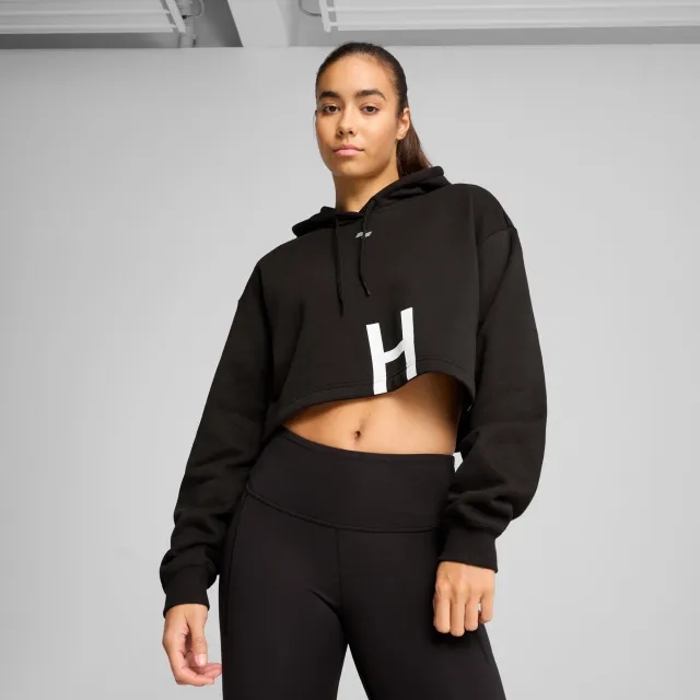 PUMA x HYROX Heavyweight Hoodie Women, Black