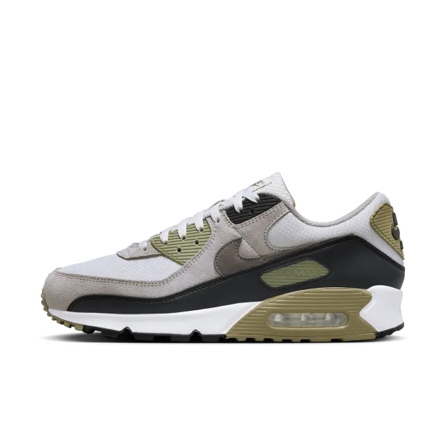 Sneakers Nike Air Max 90 Lt Bone/ Cave Stone-Neutral Olive-College Grey-Off Noir-White Eur 38