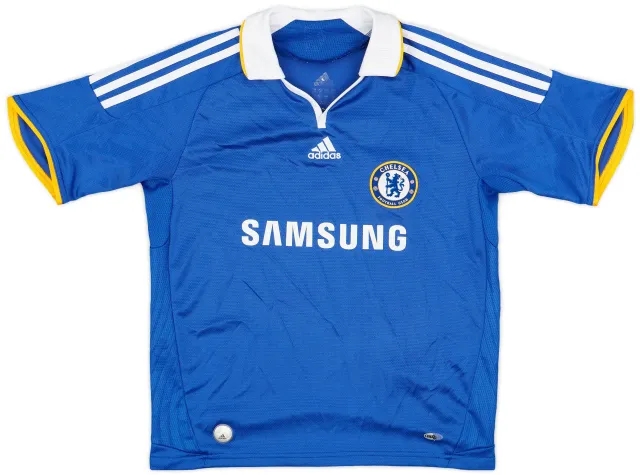 adidas 2008-09 Chelsea Home Shirt - 8/10 - (M.Boys)
