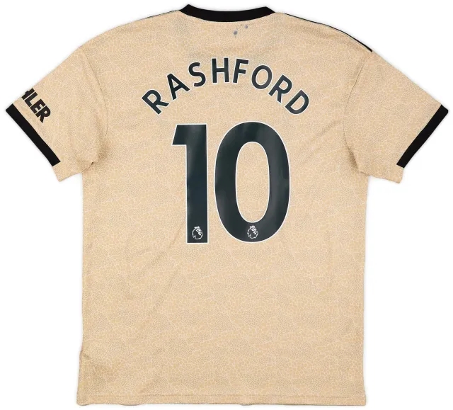 adidas 2019-20 Manchester United Away Shirt Rashford #10 - 6/10 - (L)