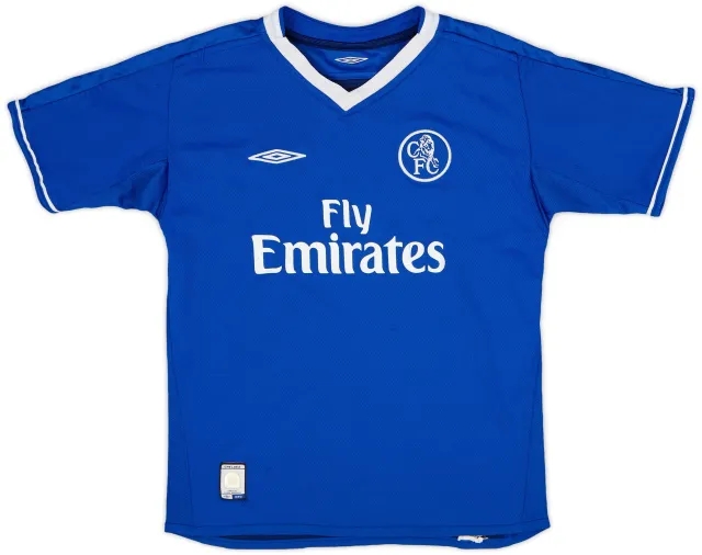 Umbro 2003-05 Chelsea Home Shirt - 7/10 - (M.Boys)