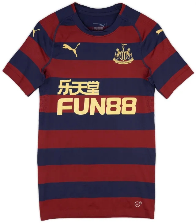 Puma 2018-19 Newcastle EvoKnit Player Issue Away Shirt - 8/10 - (S)