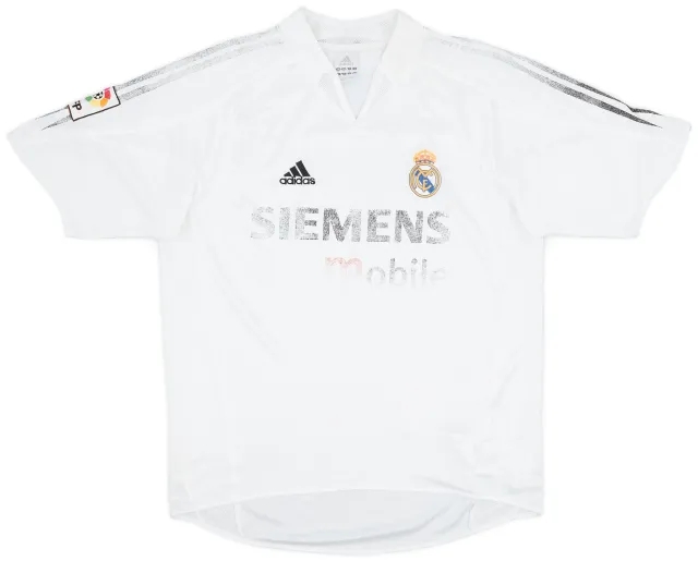 adidas 2004-05 Real Madrid Home Shirt - 3/10 - (M)