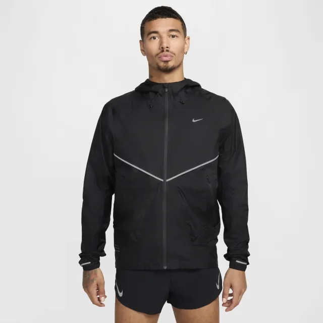 Nike Running Division Men's Storm-FIT ADV Running Jacket - Black - Nylon