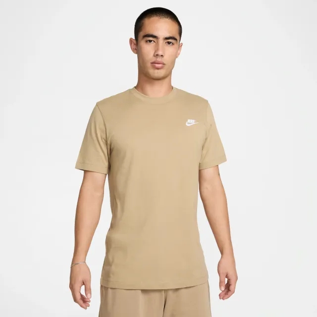 Nike Club T-Shirt In Beige - Beige-Neutral