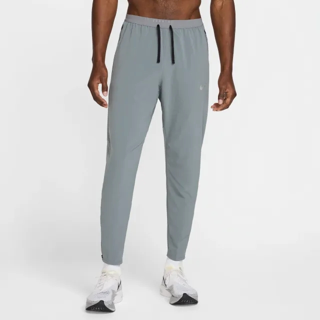Nike Stride Men's Dri-FIT Woven Running Trousers - Grey - Sustainable Materials