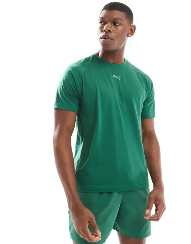 PUMA Run Short Sleeve T-Shirt Men, Vine