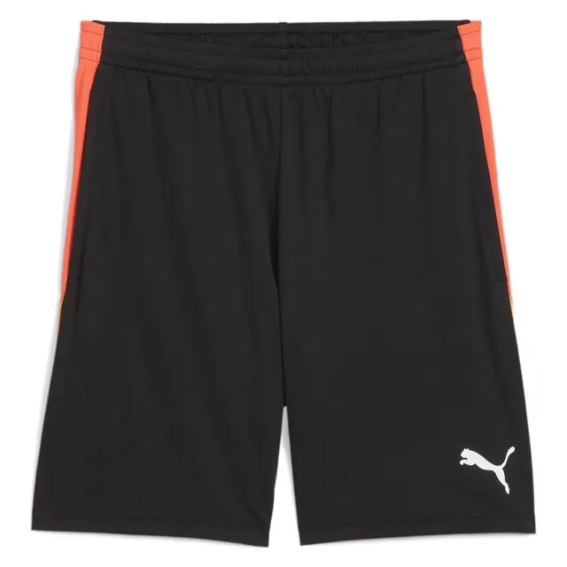 Individualliga Training Shorts 2 (Open Pockets) Puma Black-Heat Fire - ['Black']