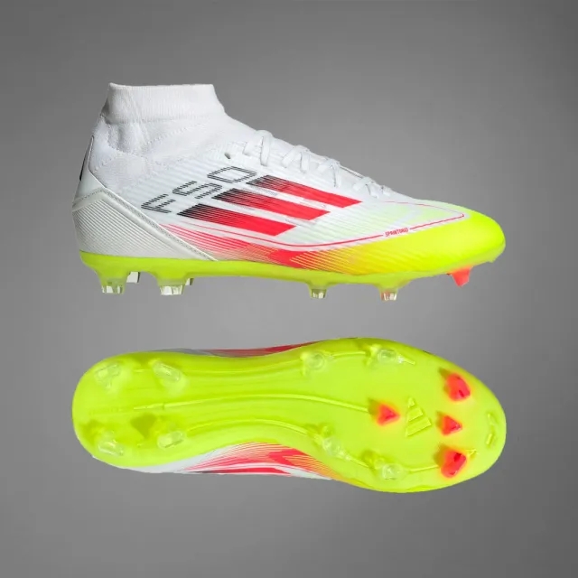 Adidas F50 League Mid Fg/Ag Pure Victory - ['White']