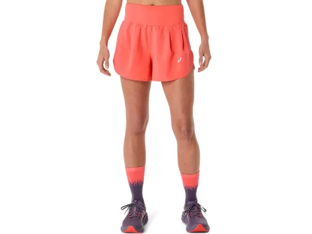 ASICS Road 3.5in Running Shorts Women - Orange