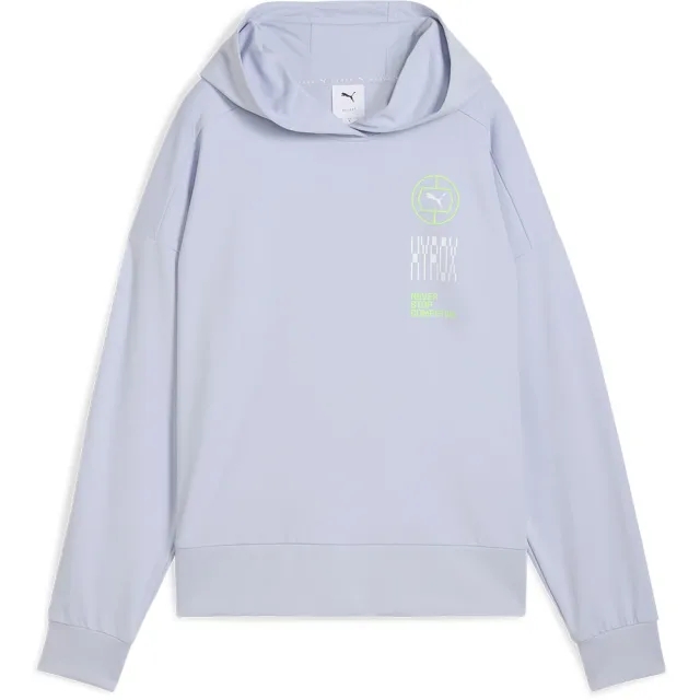 W Puma X Hyrox Cloudspun Hoodie Cool Weather - ['Blue']