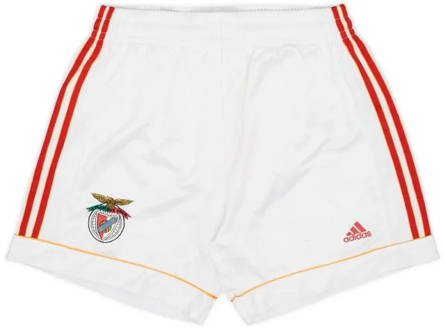 adidas 1999-00 Benfica Home Shorts - 6/10 - (M)