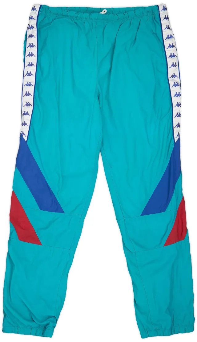 1993-94 Kappa Track Pants/Bottoms (Barcelona) - 8/10 - (L)
