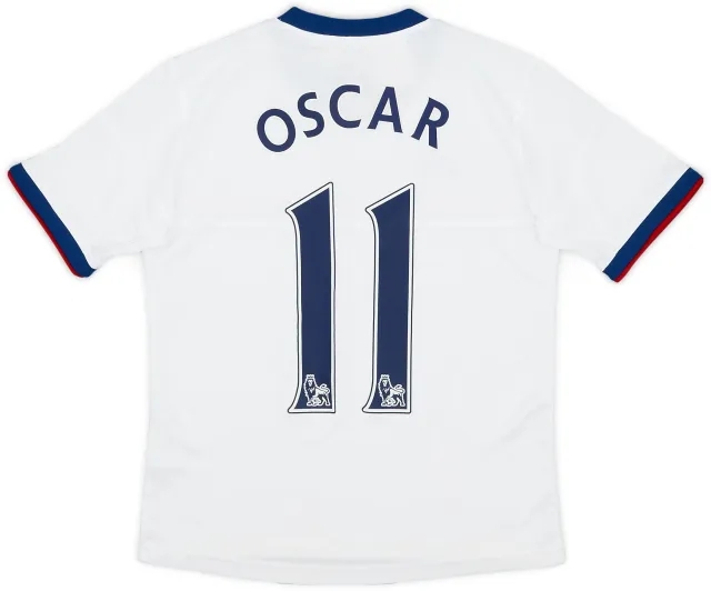 adidas 2013-14 Chelsea Away Shirt Oscar #11 - 6/10 - (S.Boys)