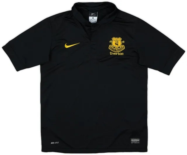 Nike 2012-13 Everton Away Shirt - 7/10 - (L.Boys)
