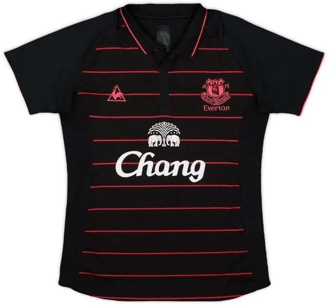 LeCoqSportif 2009-10 Everton Away Shirt - 8/10 - (Women's L)