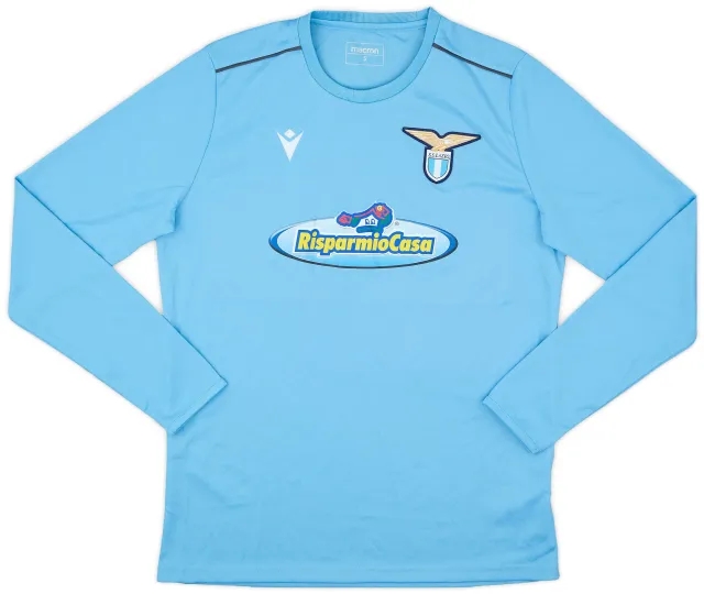 2020-21 Lazio Macron Training L/S Shirt - 9/10 - (S)