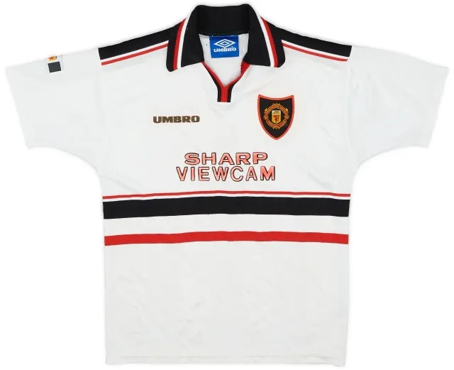 Umbro 1997-99 Manchester United Away Shirt - 5/10 - (L.Boys)