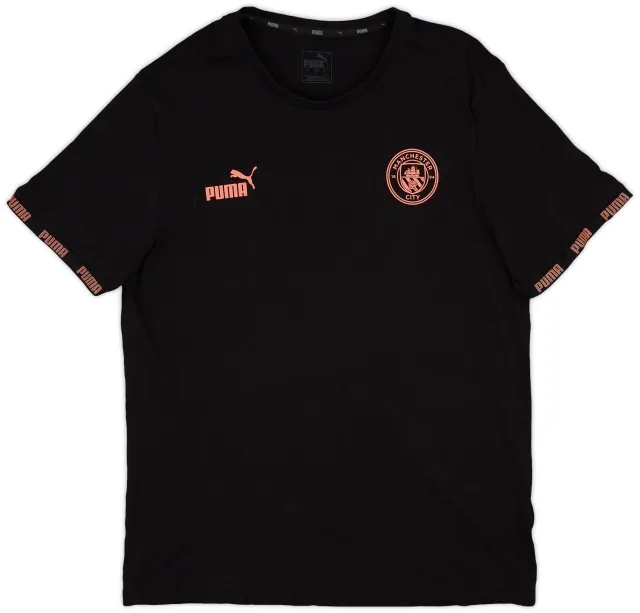 2019-20 Manchester City Puma Cotton Shirt - 10/10 - (L)