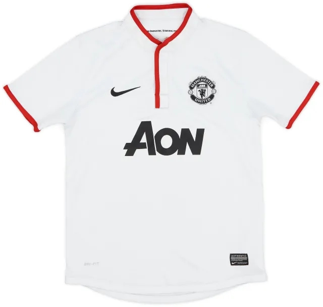 Nike 2012-14 Manchester United Away Shirt - 6/10 - (M.Boys)