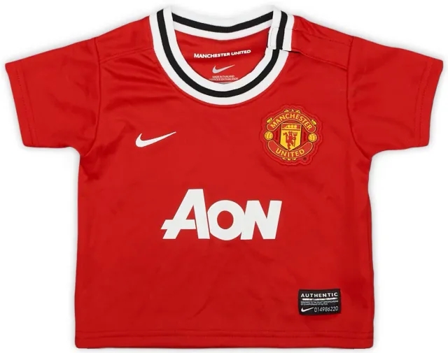 Nike 2011-12 Manchester United Home Shirt Chicharito #14 - 9/10 - (M)