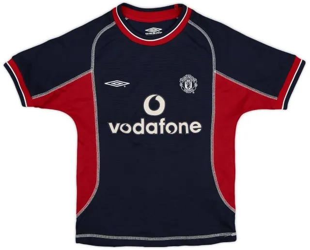 Umbro 2000-01 Manchester United Third Shirt - 7/10 - (6-7 Years)