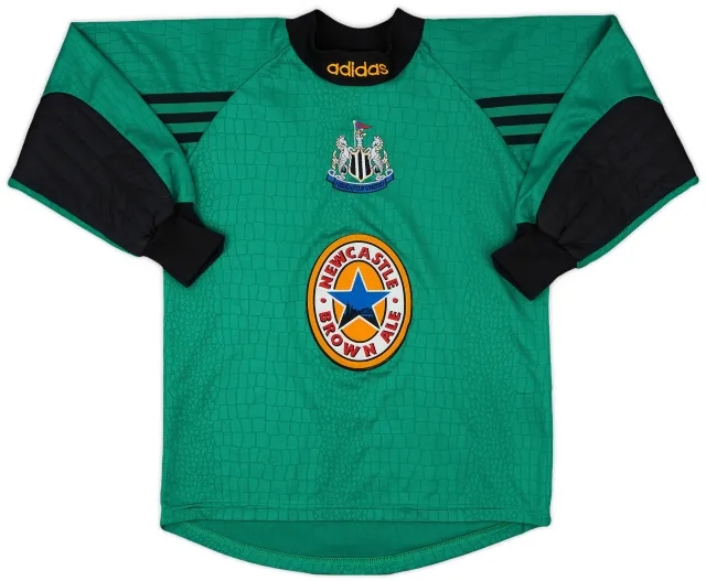 adidas 1997-98 Newcastle GK Shirt - 9/10 - (M.Boys)