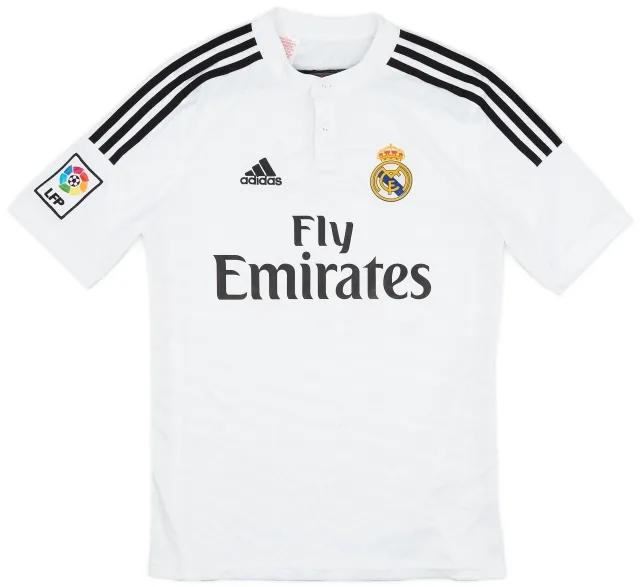 adidas 2014-15 Real Madrid Home Shirt - 7/10 - (XL.Boys)
