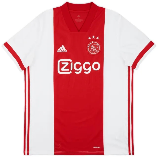 adidas 2020-21 Ajax Home Shirt - 9/10 - (XL)