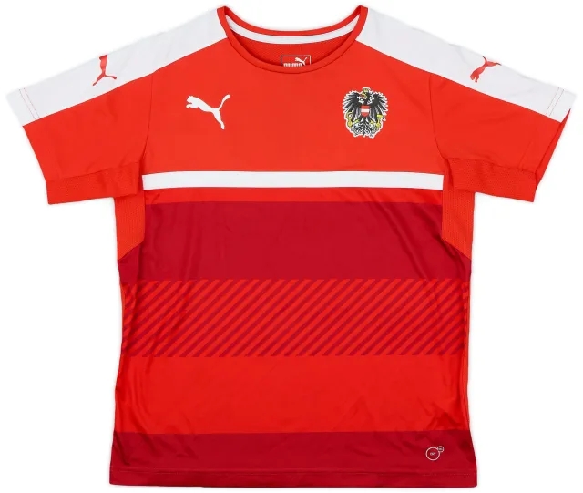 Puma 2016-17 Austria Home Shirt - 6/10 - (L.Boys)