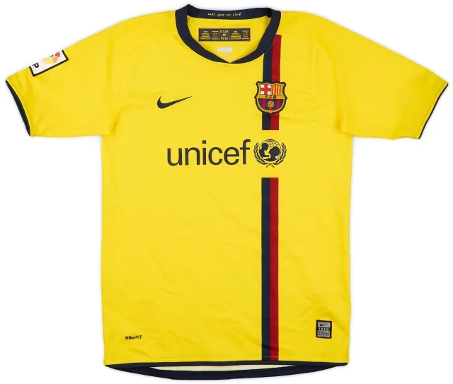 Nike 2008-10 Barcelona Away Shirt - 8/10 - (L.Boys)