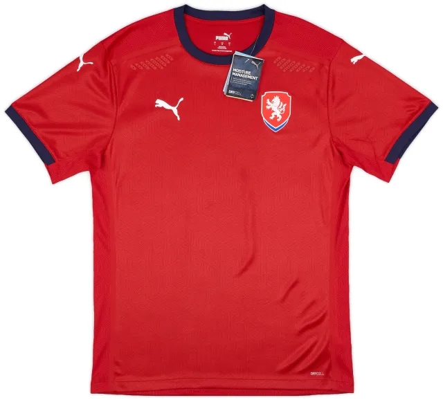 Puma 2020-21 Czech Republic Player Issue Home Shirt (M)