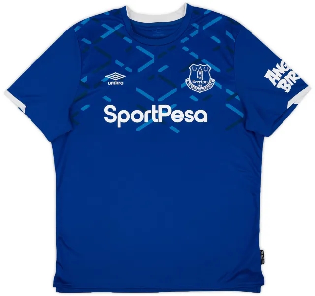 Umbro 2019-20 Everton Home Shirt - 9/10 - (XL)