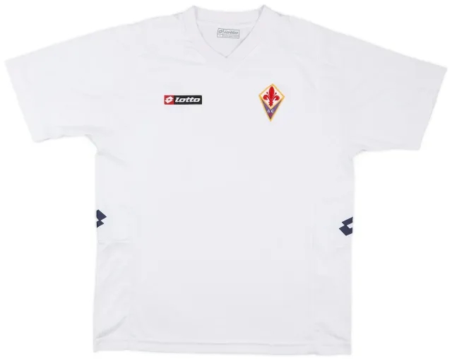 2008-09 Fiorentina Lotto Training Shirt - 8/10 - (L)