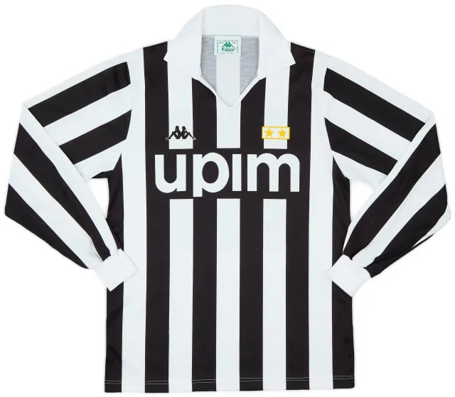 Kappa 1991-92 Juventus Home L/S Shirt - 7/10 - (S)