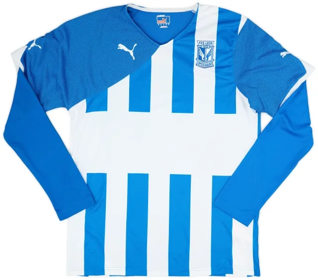 Puma 2011-12 Lech Poznan Home L/S Shirt - 8/10 - (L)