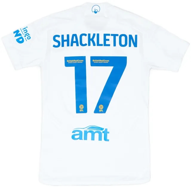 adidas 2023-24 Leeds Match Issue Home Shirt Shackleton #17