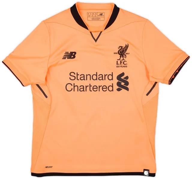 NewBalance 2017-18 Liverpool 125 Years Third Shirt - 8/10 - (L.Boys)