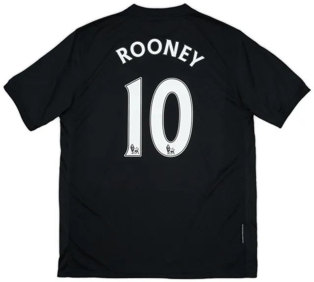 Nike 2009-10 Manchester United Away Shirt Rooney #10 - 6/10 - (L)
