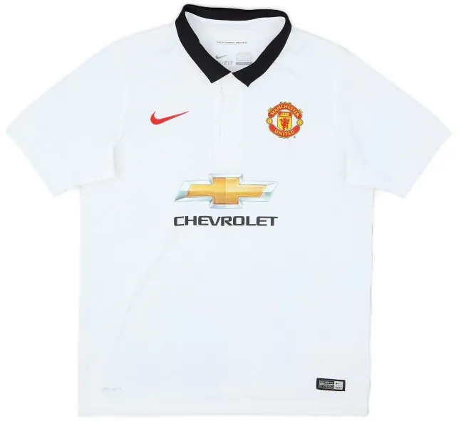 Nike 2014-15 Manchester United Away Shirt - 8/10 - (XL.Boys)