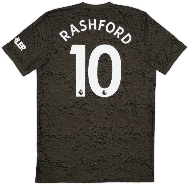 adidas 2020-21 Manchester United Away Shirt Rashford #10 - 5/10 - (L)