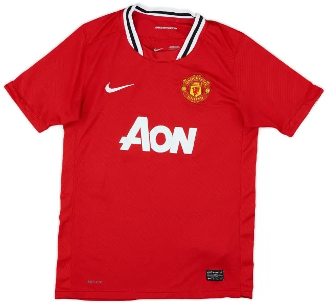Nike 2011-12 Manchester United Home Shirt Chicharito #14 - 9/10 - (L)