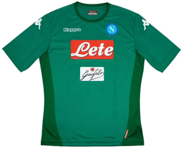 Kappa 2017-18 Napoli GK S/S Shirt - 6/10 - (3XL)