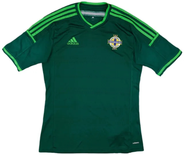 adidas 2014 Northern Ireland Home Shirt - 7/10 - (S)