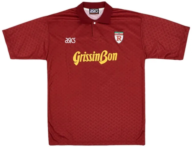 Asics 1992-93 Reggiana Match Worn Home Shirt #7